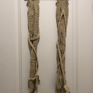 Beautiful, warm and cozy leg warmers!